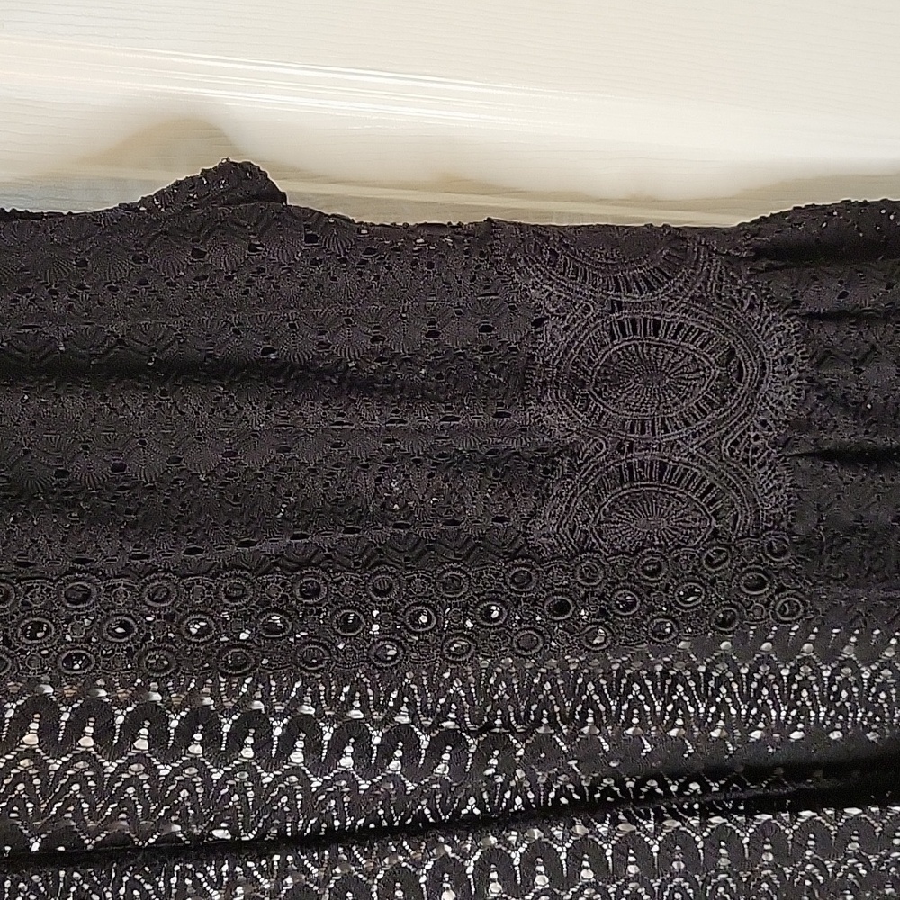 No Boundaries Lace Vest Junior XXL Black - Picture 4 of 5